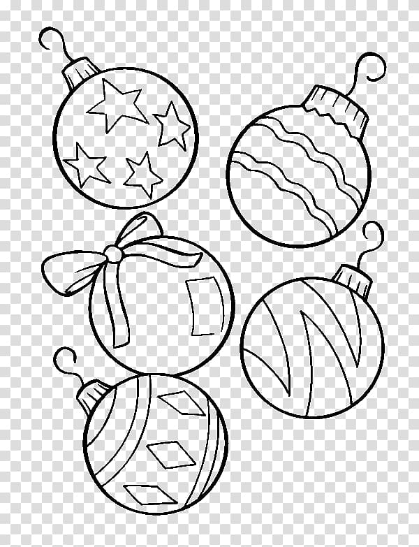 Christmas ornament Coloring book Christmas tree Christmas decoration, christmas transparent background PNG clipart