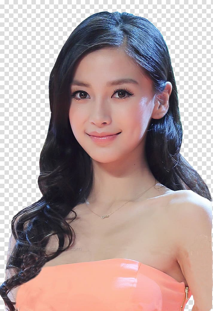 Angelababy Keep Running Eyebrow Make-up Plastic surgery, angelababy transparent background PNG clipart