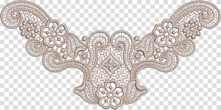 Lace Machine embroidery Pattern, lace patterns transparent background PNG clipart