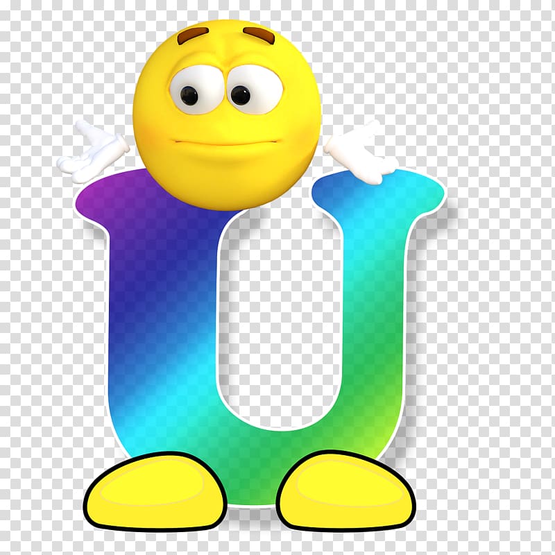 Smiley Letter Alphabet Emoticon Emoji, letters abc transparent background PNG clipart