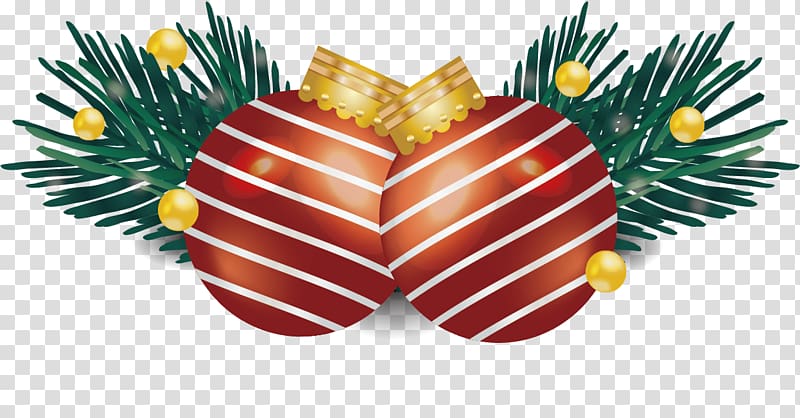 Striped Christmas tree light effect transparent background PNG clipart