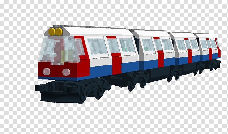 Railroad car Passenger car Train London Underground LEGO, train transparent background PNG clipart