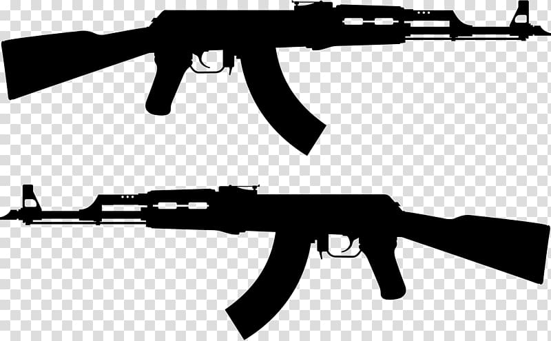 AK-47 Firearm , gun transparent background PNG clipart