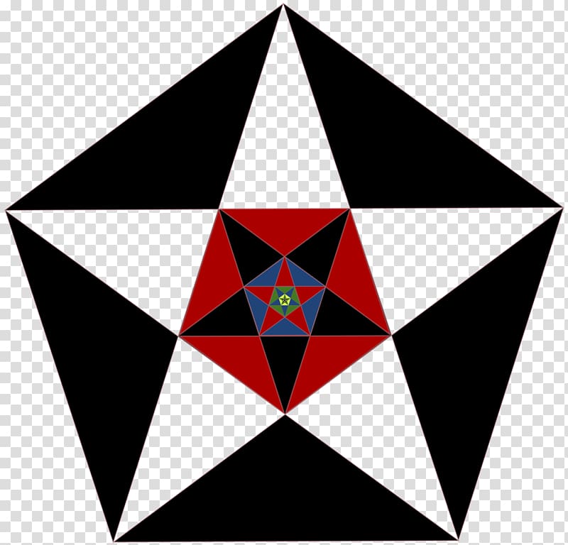 Iteration Self-similarity Mathematics Pentagon Recursion, pentagon transparent background PNG clipart