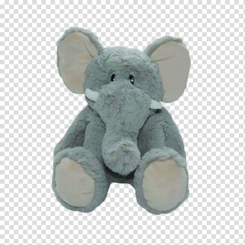Plush Stuffed Animals & Cuddly Toys Elephant Child Teddy bear, elephant transparent background PNG clipart