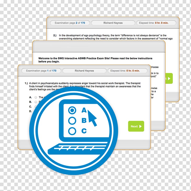 Association of Social Work Boards Test Knowledge Study skills Simulation, behavioral therapy transparent background PNG clipart