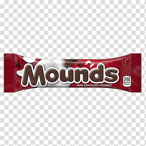 Mounds Chocolate bar Coconut candy Almond Joy Coconut bar, candy in kind transparent background PNG clipart