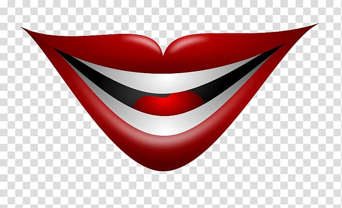 Lip Smile , Creative red mouth transparent background PNG clipart