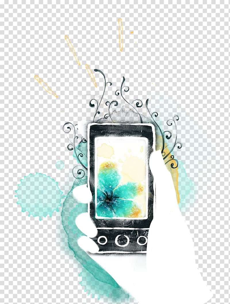 Smartphone Euclidean Icon, Smartphone PSD material transparent background PNG clipart