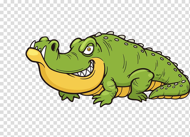 Crocodile Alligator Cartoon Illustration, Cartoon dinosaur transparent background PNG clipart