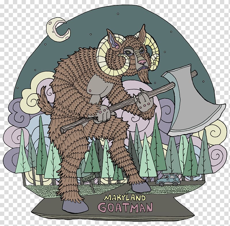 Goatman Cat Pope Lick Monster Lake Worth Monster Cryptozoology, taco plates made in usa transparent background PNG clipart