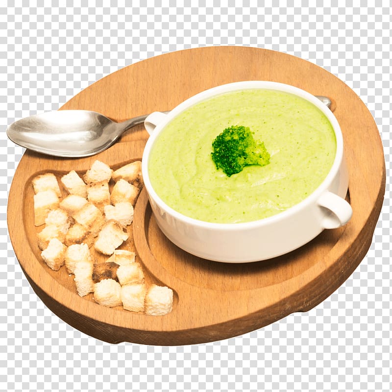 Leek soup Potage Vegetarian cuisine Tableware, brocoli transparent background PNG clipart