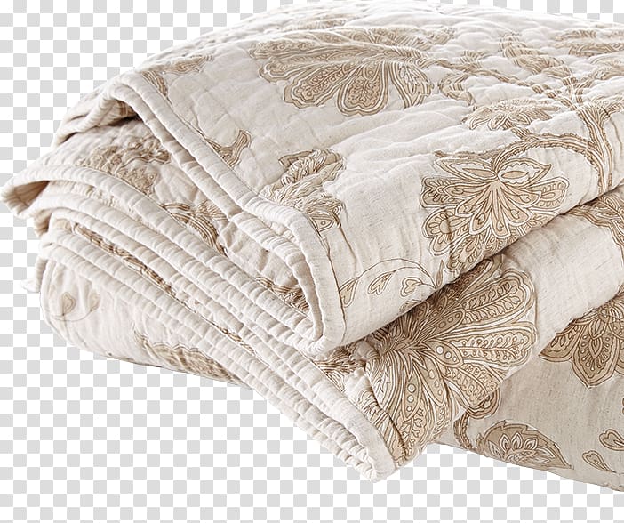 Comforter Duvet Quilt Bed Pillow, soft bed transparent background PNG clipart
