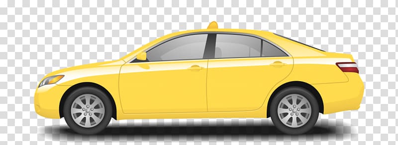 Taxi Car Yellow cab, taxi transparent background PNG clipart