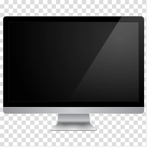 Laptop Macintosh Computer Monitors Desktop Computers , Black Monitor, Apple, Computer Icon transparent background PNG clipart