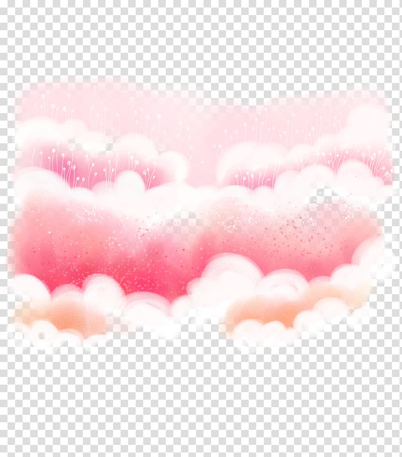 Pink clouds transparent background PNG clipart | HiClipart