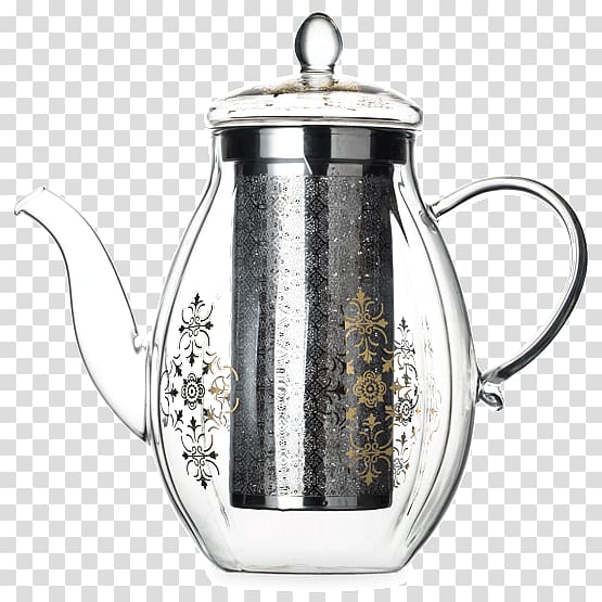 Jug Teapot Glass Masala chai, tea transparent background PNG clipart