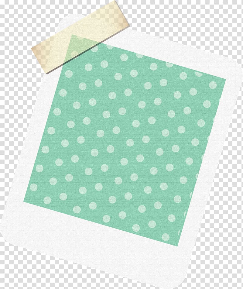 Paper Adhesive tape, Green dot paper notes taped transparent background PNG clipart