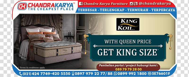 Furniture Advertising Brand King Koil, kursi taman transparent background PNG clipart