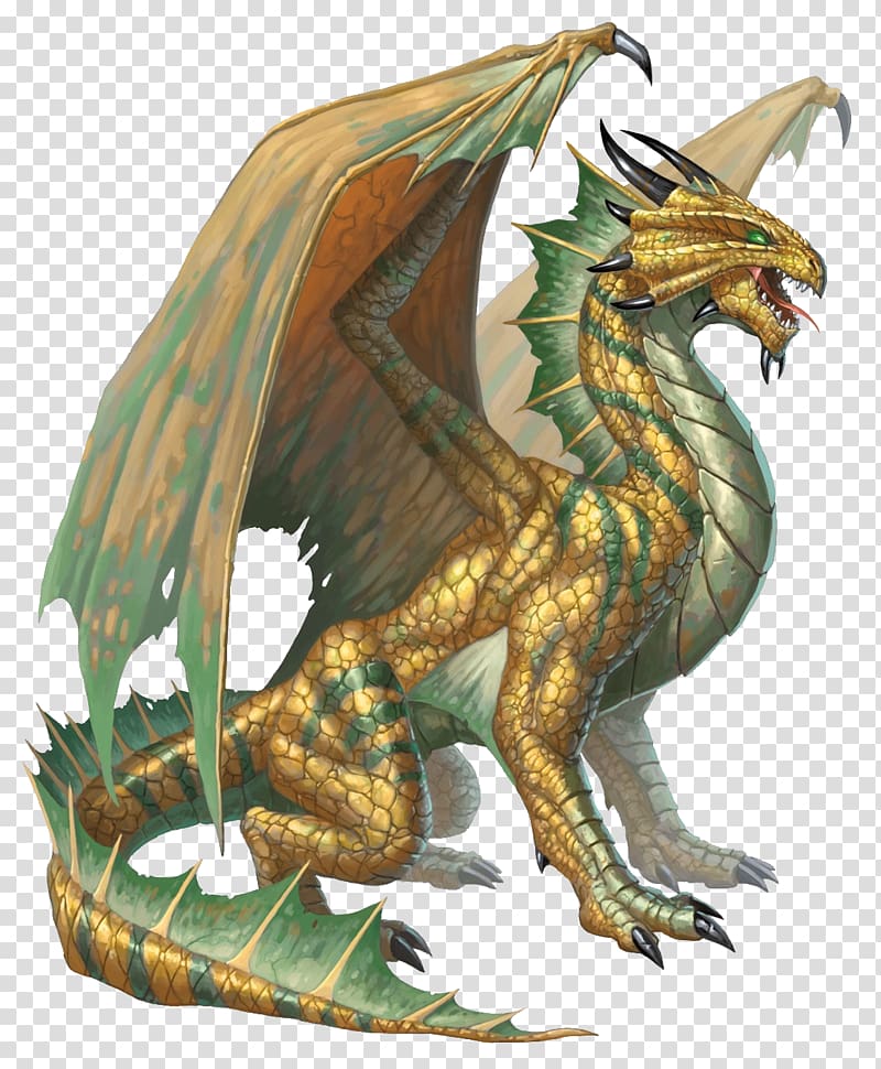 Dungeons & Dragons Chromatic dragon Bronze Metallic dragon, sand monster transparent background PNG clipart