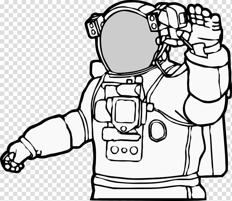 Astronaut transparent background PNG clipart