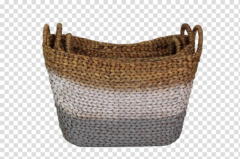 Basket White Common water hyacinth Rattan Rotan, others transparent background PNG clipart