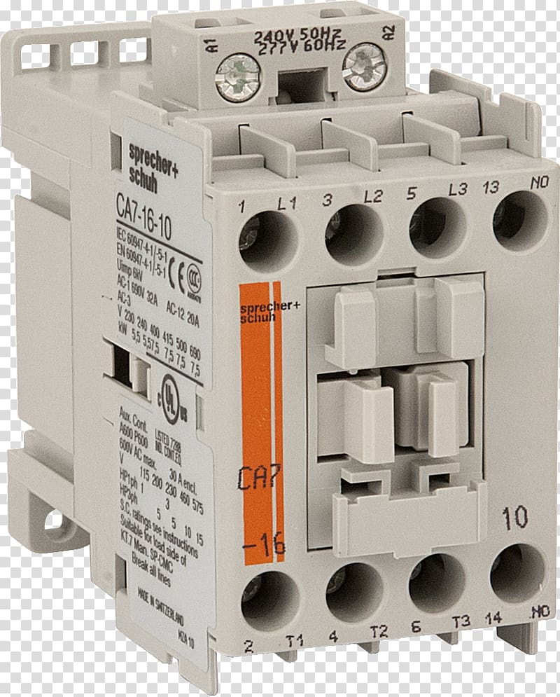 Circuit breaker Contactor 100-C12D10 Allen Bradley Alternating current Electrical Wires & Cable, ac contactor transparent background PNG clipart