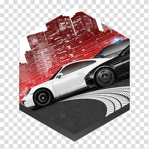 Need For Speed Most Wanted game cover, automotive exterior model car brand, Game need for speed most wanted transparent background PNG clipart