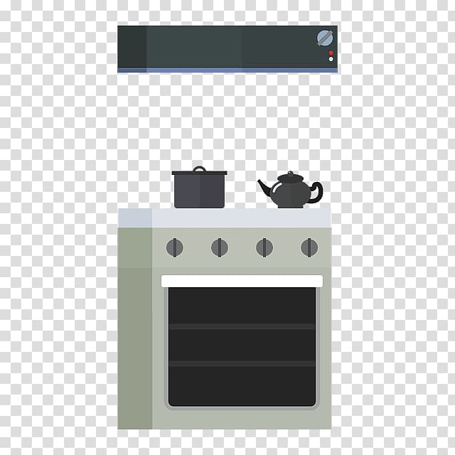 Exhaust hood Cooking Ranges Kitchen Oven Gas stove, kitchen transparent background PNG clipart