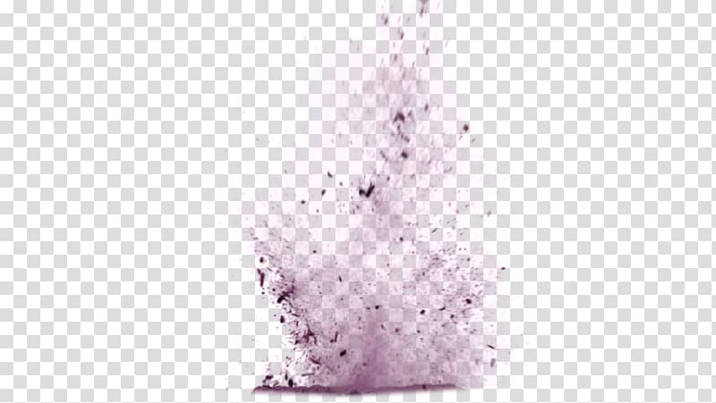 red powder illustration, Purple fresh explosion dust effect elements transparent background PNG clipart