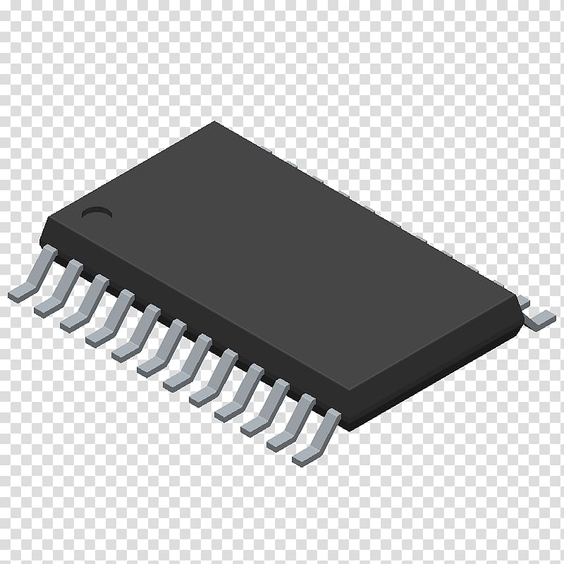 Transistor Footprint Microcontroller STMicroelectronics, Small Outline Integrated Circuit transparent background PNG clipart