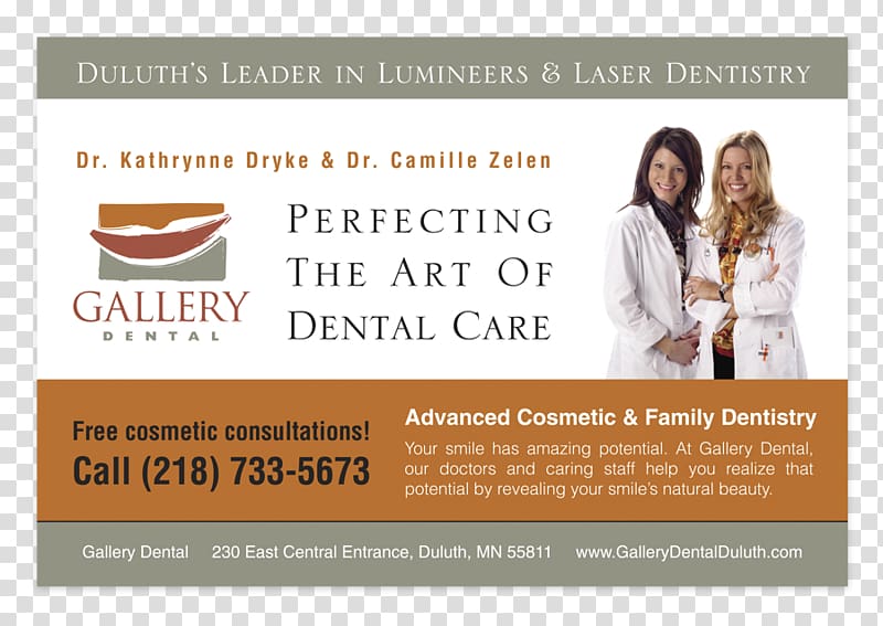 Gallery Dental Duluth: Kathrynne M. Dryke, D.D.S, P.A Advertising Dr. Kathrynne M. Dryke, DDS Dentist, dental flyer transparent background PNG clipart