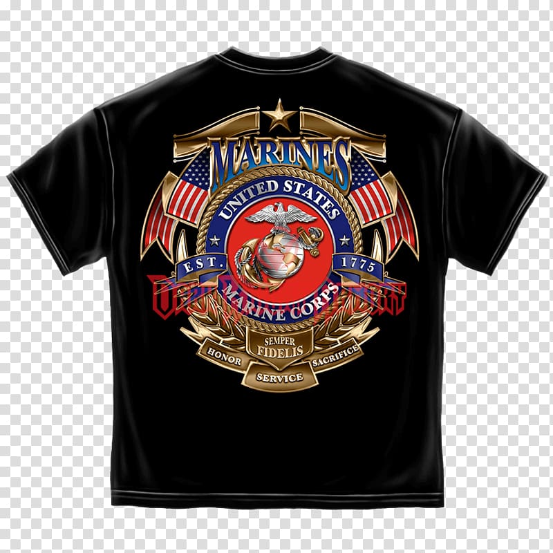 United States Marine Corps birthday Semper fidelis T-shirt, united states transparent background PNG clipart
