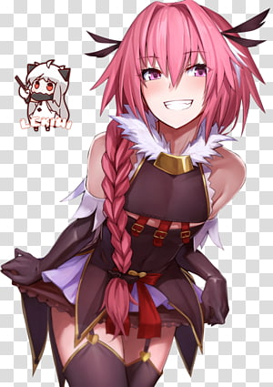 Free: Fate/stay night Fate/Zero Anime Astolfo 少女向けアニメ, Anime transparent  background PNG clipart 