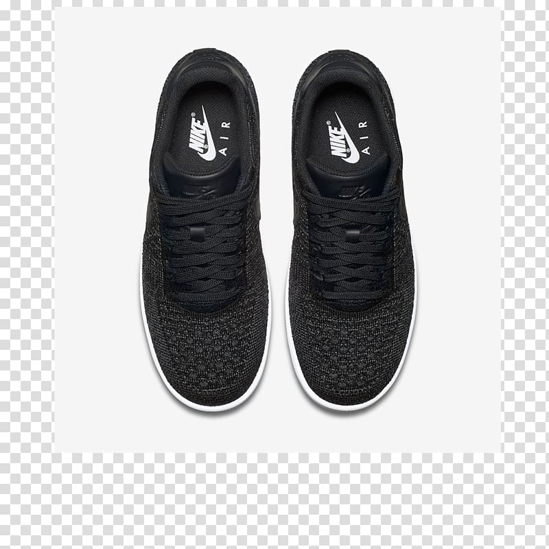 Air Force Nike Air Max Shoe Nike Flywire, black leather shoes transparent background PNG clipart