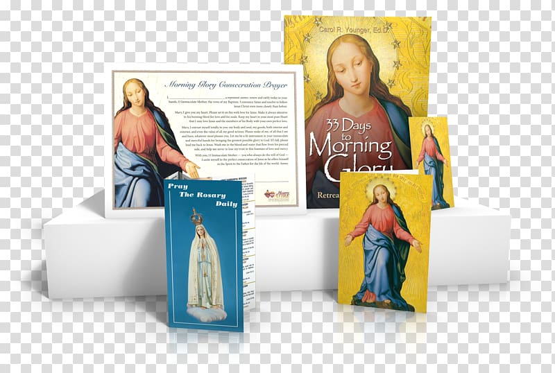 33 Days to Morning Glory: A Do-It-Yourself Retreat In Preparation for Marian Consecration 33 Days to Merciful Love: Evangelization Edition 33 Days to Merciful Love: A Do-It-Yourself Retreat in Preparation for Consecration to Divine Mercy True Devotion to, morning glory transparent background PNG clipart