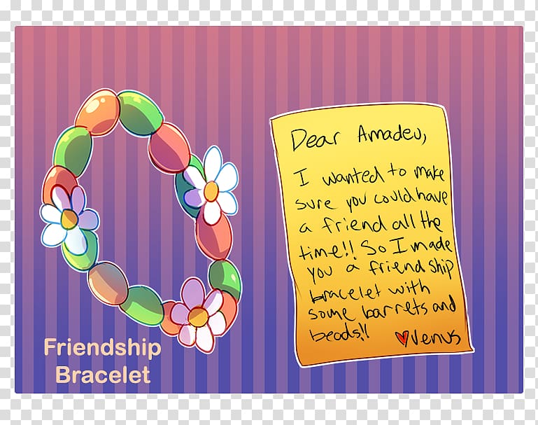 Greeting & Note Cards Font, FRIENDSHIP BRACELET transparent background PNG clipart