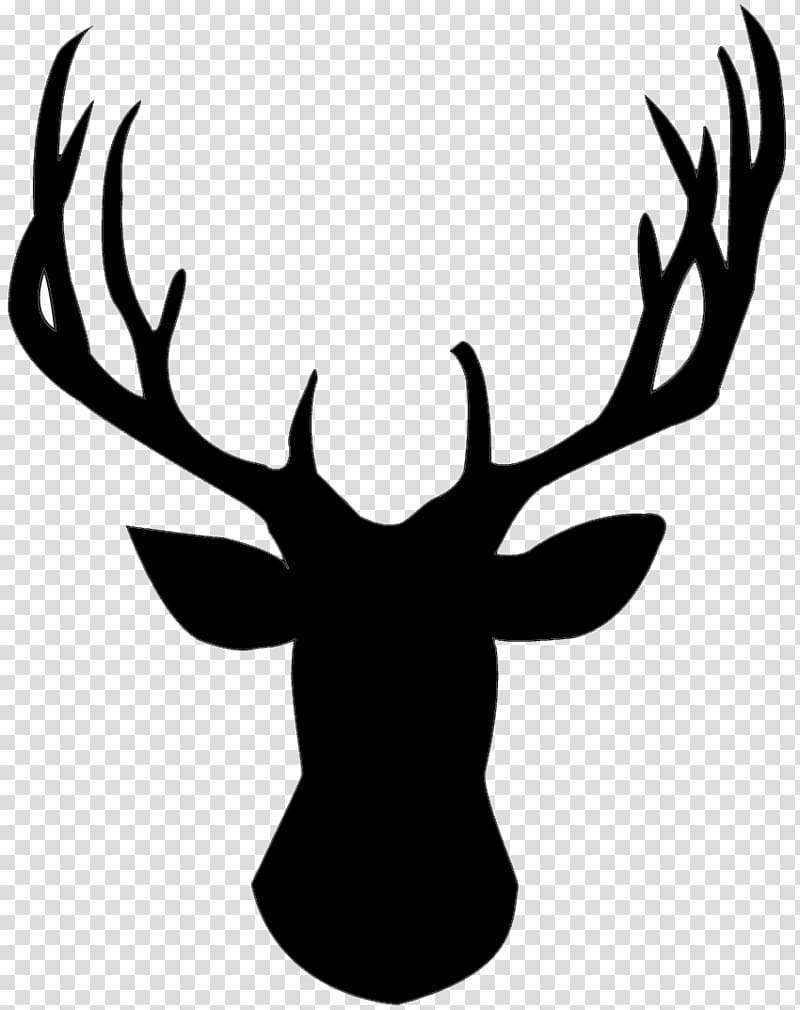 Reindeer White-tailed deer Elk , deer head transparent background PNG clipart