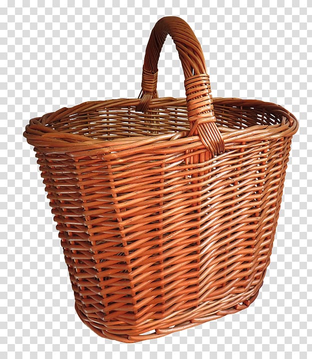 Basket weaving, shopping basket transparent background PNG clipart