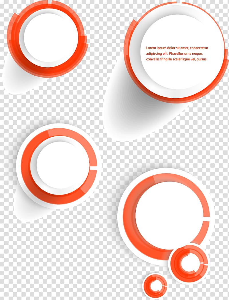 annotation sticker, Circle Infographic Euclidean , creative circle PPT transparent background PNG clipart