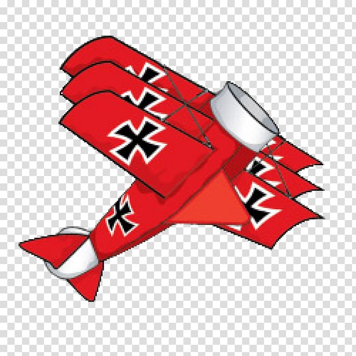 Kite line Airplane Fixed-wing aircraft Red Baron II, airplane transparent background PNG clipart