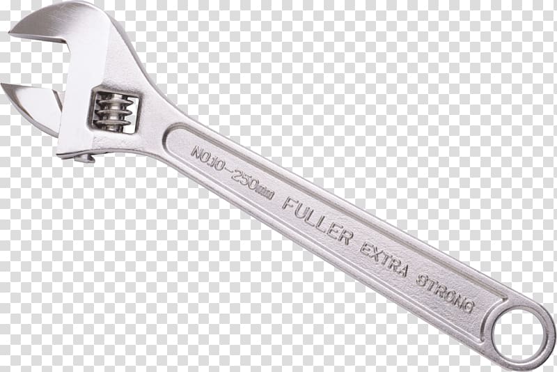 Plumber wrench Adjustable spanner Key Tool, Spanner File transparent background PNG clipart