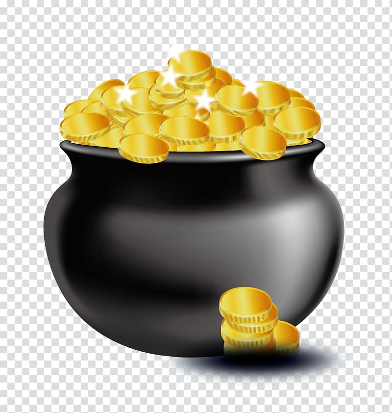 Gold coin Euclidean , pile of gold coins transparent background PNG clipart