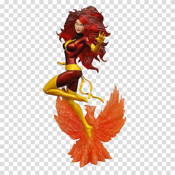 Jean Grey San Diego Comic-Con Marvel Comics Diamond Select Toys Marvel Gallery, x-men transparent background PNG clipart