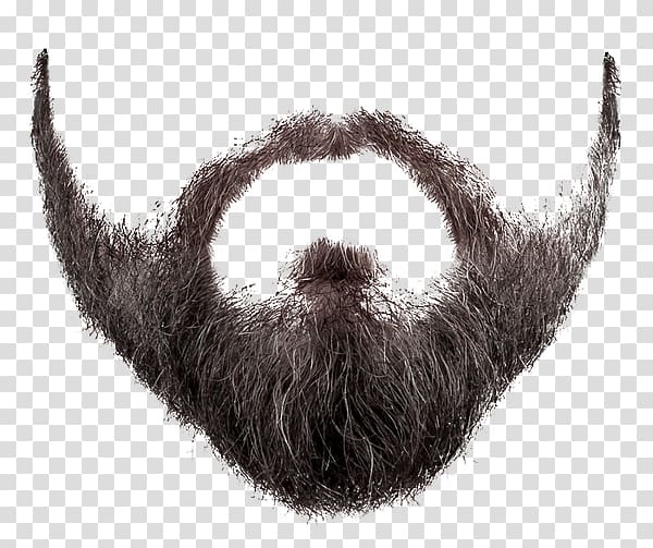 black beard illustration, Beard , beard and moustache transparent background PNG clipart