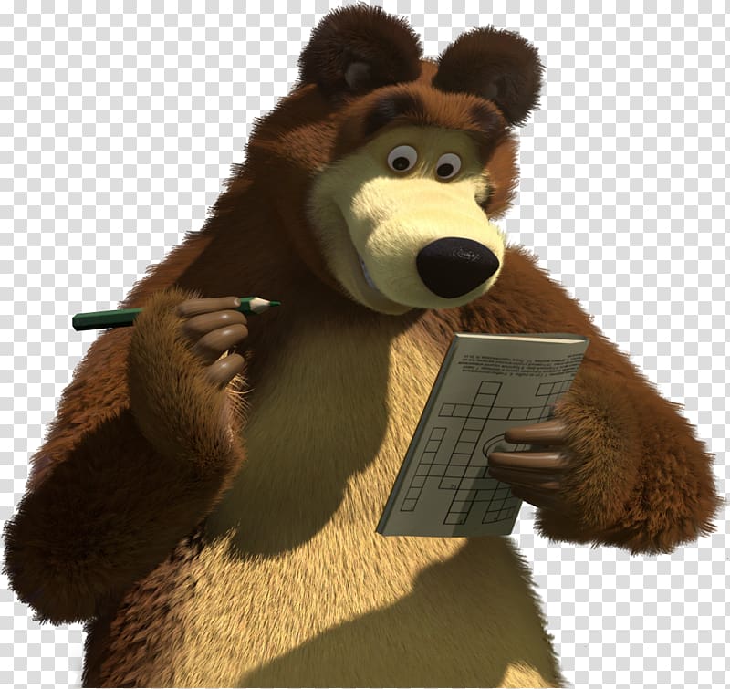 Masha Bear Desktop Animaatio , bear transparent background PNG clipart