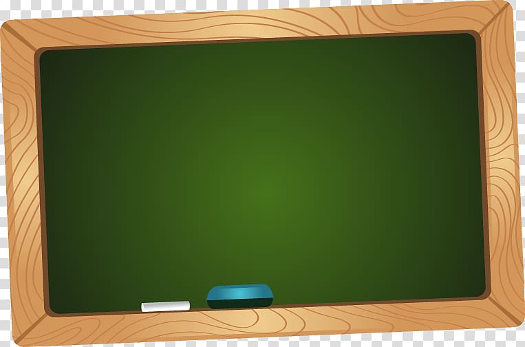 Laptop Computer monitor Flat panel display Display device, Wood grain pattern edge green chalkboard transparent background PNG clipart