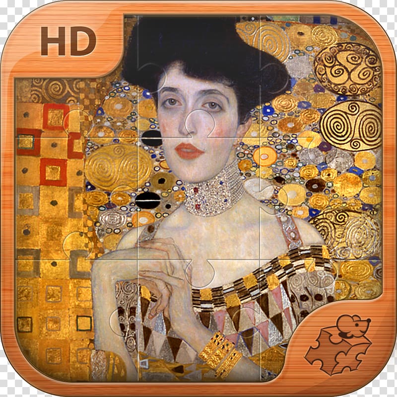 Portrait of Adele Bloch-Bauer I Woman in Gold Painting Art, painting transparent background PNG clipart