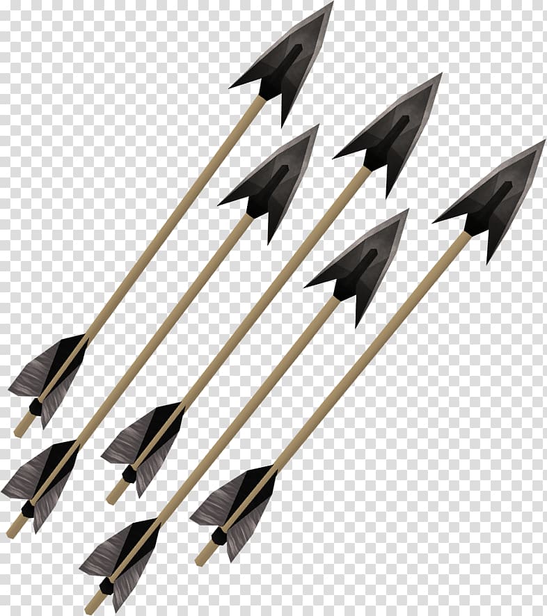 RuneScape Bow and arrow Fletching, arrow bow transparent background PNG clipart