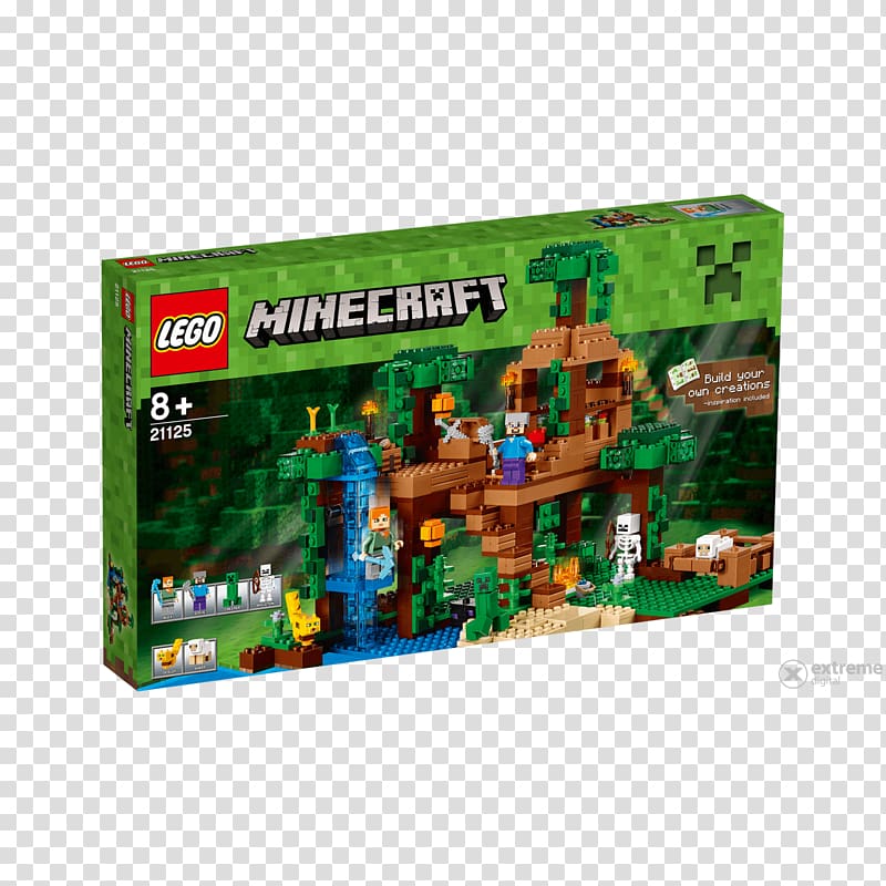 Lego Minecraft Toy Tree house, lego Minecraft transparent background PNG clipart